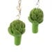 Artichoke earrings