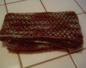 Brown and Blues Baby Blanket