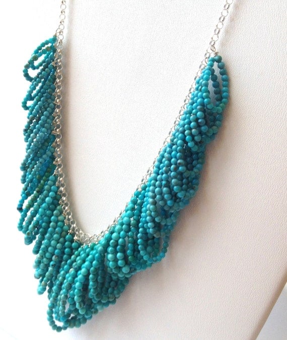 Turquoise Sterling Silver Necklace
