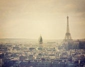 Paris photography - I left my heart in Paris - Eiffel Tower photograph - Cityscape - travel photography