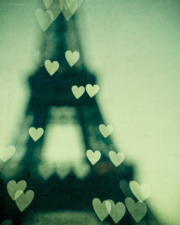 City of Love - Fine art Paris photograph - Eiffel Tower