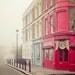 London Photography, Notting Hill Fine Art Print, Fog, London Art, Fog, Urban Wall Art, Pink, Pastel - Alice's