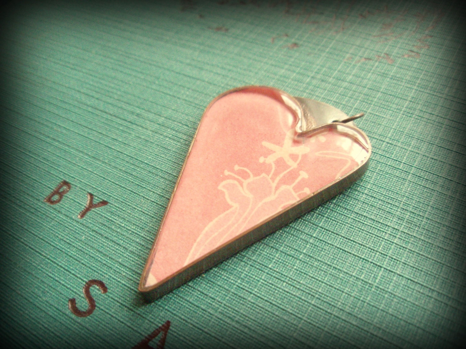 enlarged heart pendant