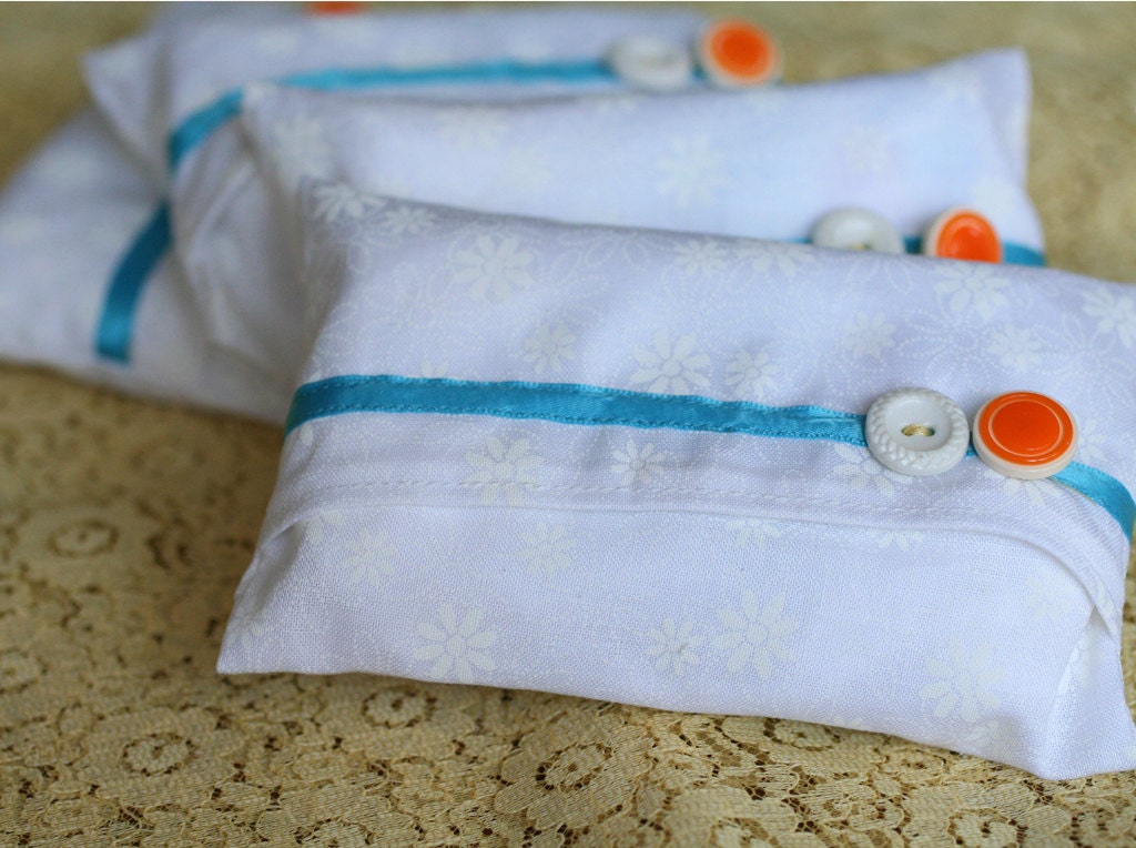 Custom Travel Tissue Cozies - Set of 4