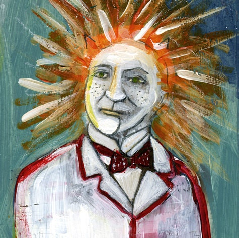 The Ringmaster Was a Lion Print