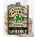 Irish Whiskey - Stainless Steel flask - 8oz.