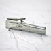 Tie Clip Rifle - Silver Gun Alligator Bar - groomsman gift tie clip