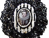 Pirate Princess Cameo Brooch