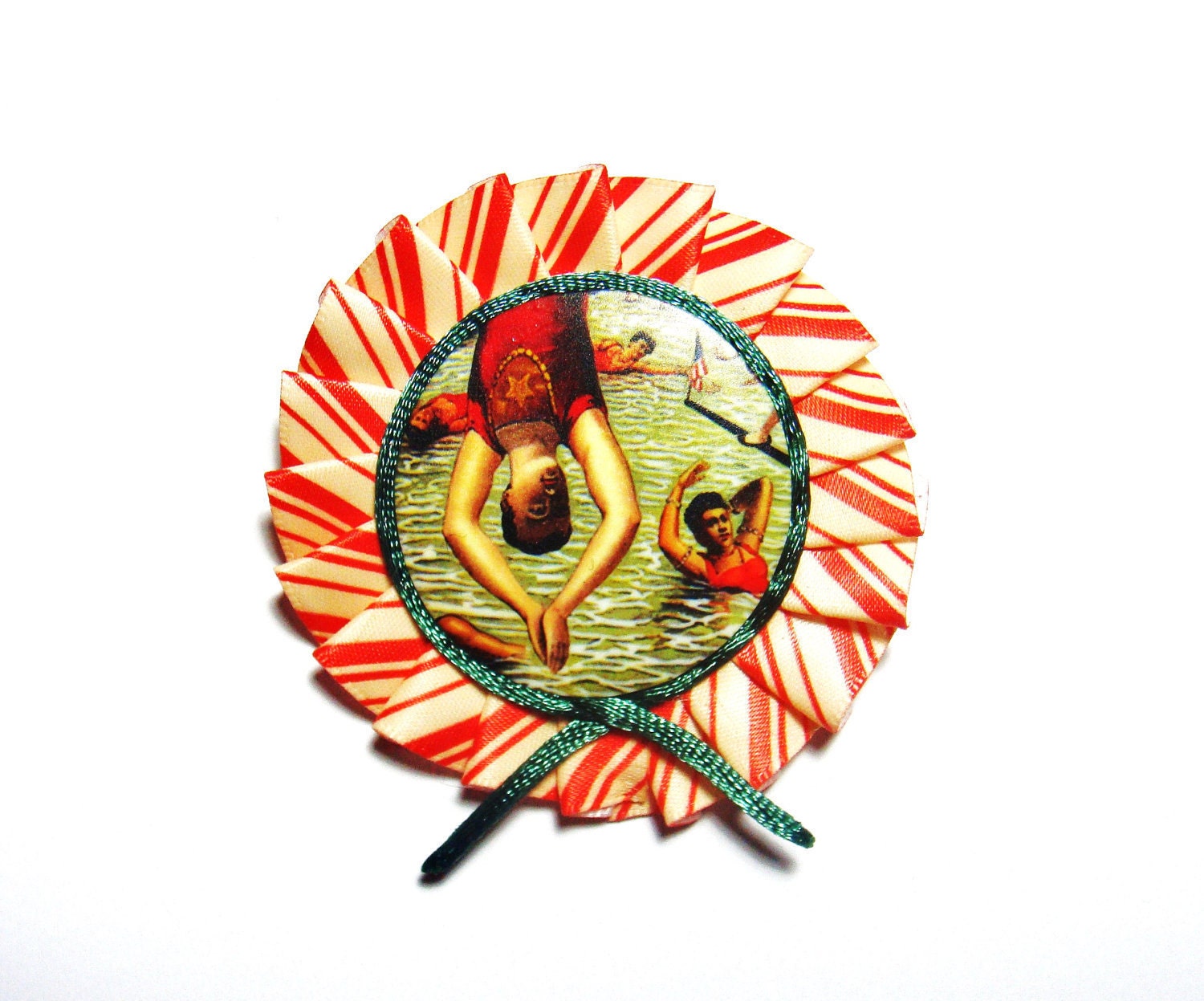Circus Brooch - Aquatic Spectacle