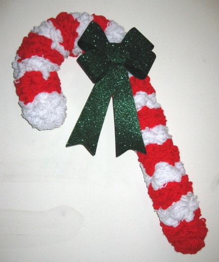 Candy Cane Wreath