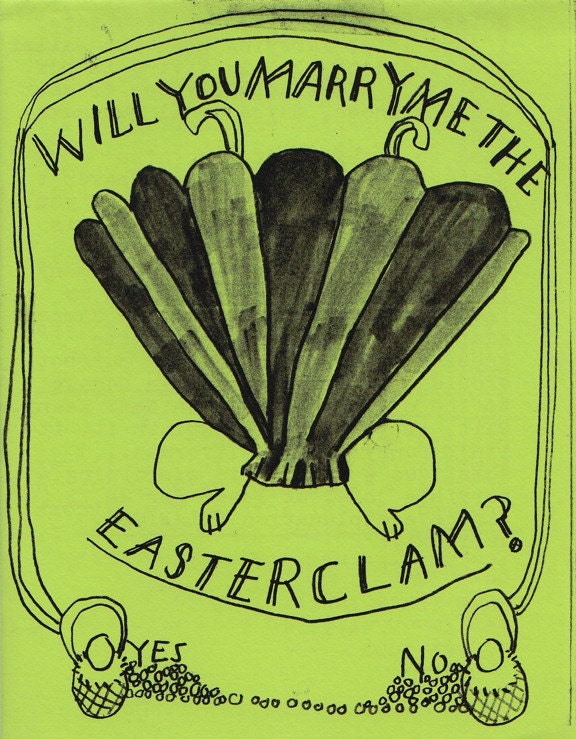 Will You Marry Me The Easter Clam