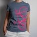 bicycle shirt - heathered slate