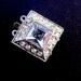 Pretty Vintage Double Strand Rhinestone Clasp