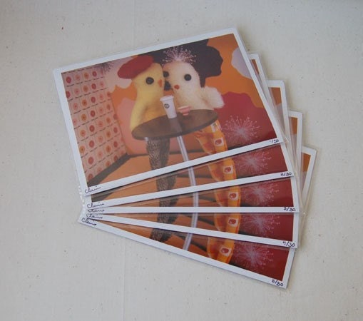 Chicken Art - Chickenpants Limited No. 14 - Coffee, Love and Chickenpants