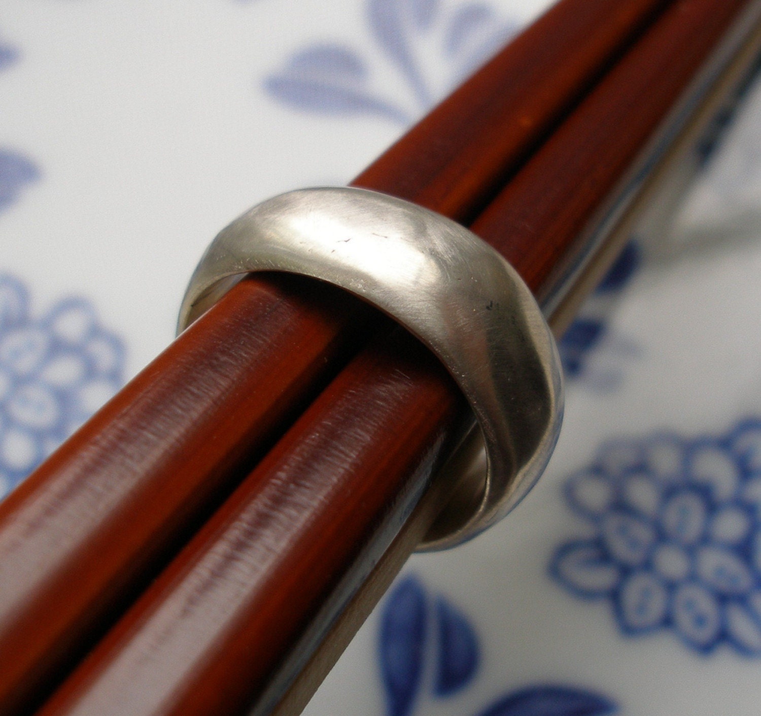 Custom Ring Reserved for Elizabeth - Organic Wedding Band Sterling Silver Ring