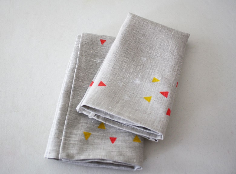 geo napkins (set of 2)