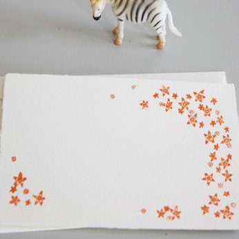 Tiny Flowers, single card