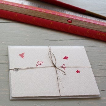Gift Tag Set (red birds)