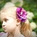 DIY Wedding Fabric flower tutorial how to make a headband instructions PDF download