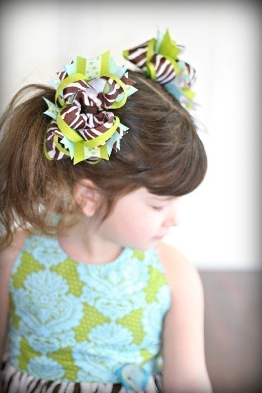 Instant Download Tutorial bow ebook Funky Over the Top Boutique Bow....pdf ebook diy how to makehair bows