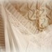 vintage slip . ladies full slip . bias cut lingerie with luscious lace