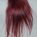 Premium Hair Cashemere Goat - Burgundy - L piece BUR1 - For Art Dolls OOAK