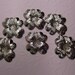 Dogwood 4 Petal Flower Silver Tone Jewelry Charm/Crazy Quilt/Scrapbook Art/Collage on Etsy x6