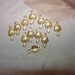 Mushroom Charms BELL CAP  Brass Findings Jewelry /Scrapbook Art/Collage/Crazy Quilt on Etsy x6