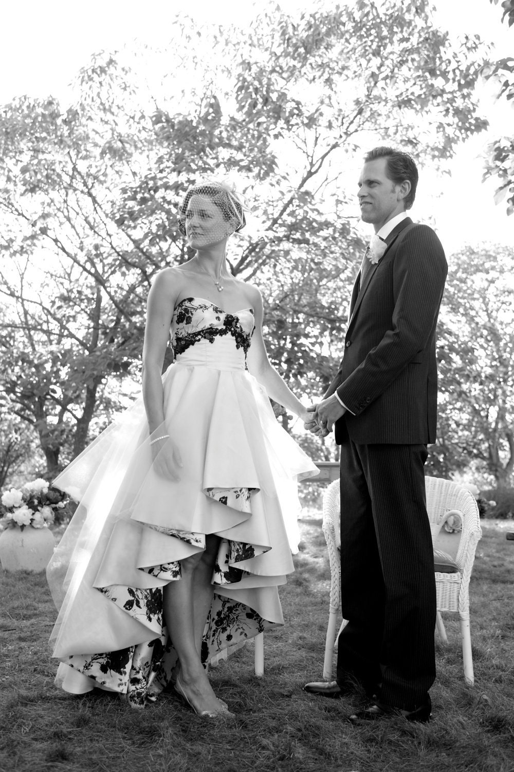 wedding dress, custom made to order