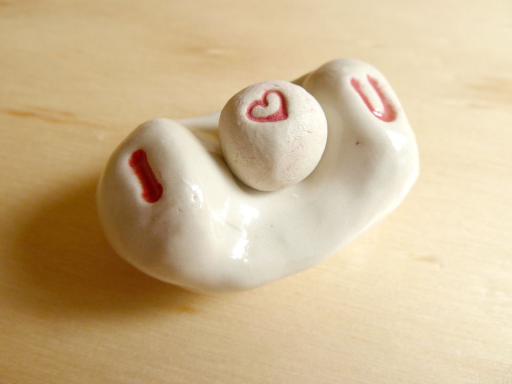 Valentine's I Love U - Chopstick Holder