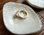 Ring Dishes with Rice Pattern (KISS - white)