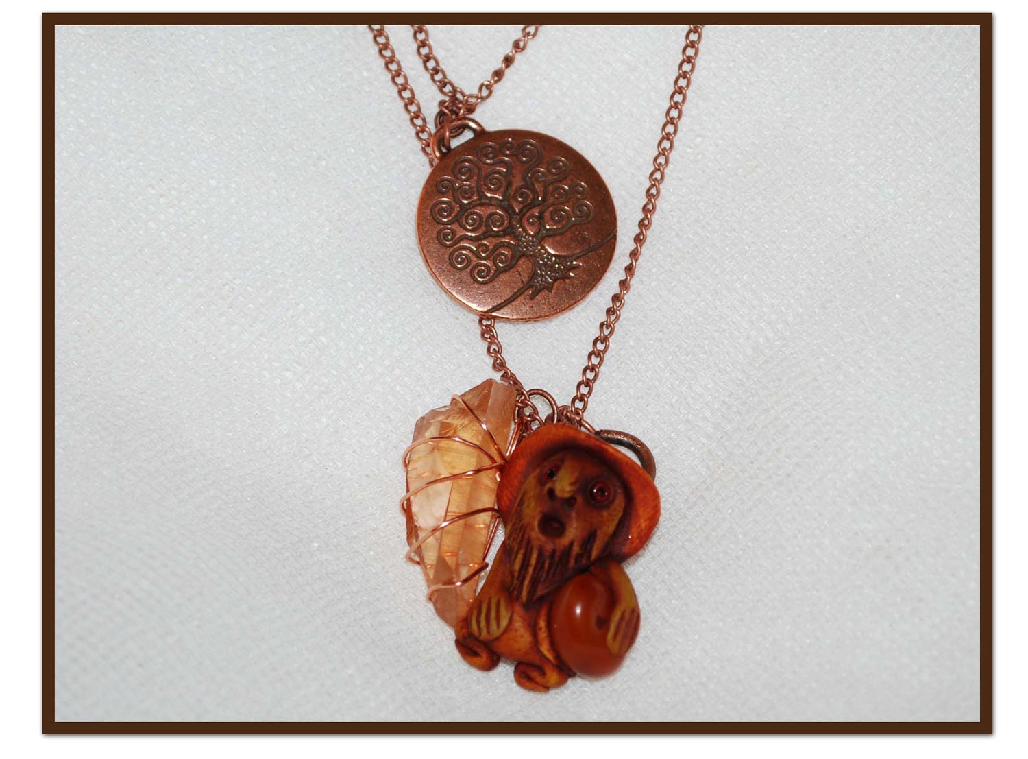 RESERVED FOR JULIE Eaolef Tree Spirit Necklace