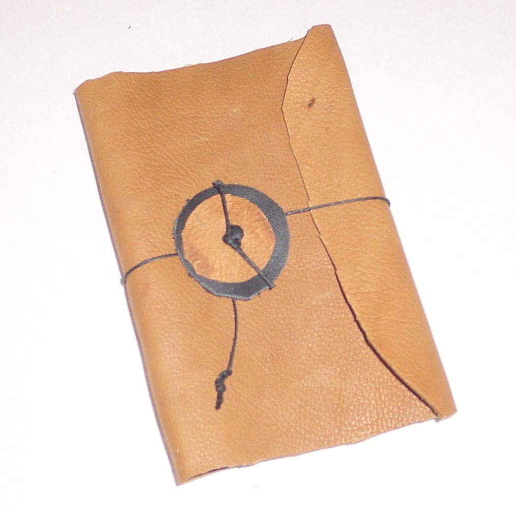 Leather Bound Mini Journal