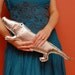 CYBER MONDAY SALE Orwell Clutch - Silver Alligator Purse