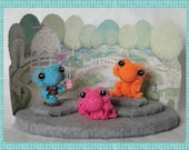 Miniature Frog Crochet Pattern PDF Ebook Introducing a New Line of Peggytoes Down Under SINKER BABIES