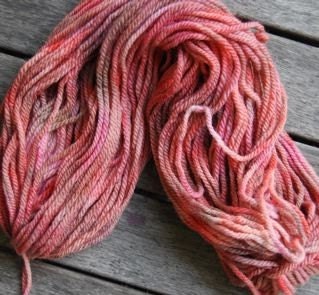 Hand Painted Wool (CHILLI 'n CHOCOLATE) -16ply