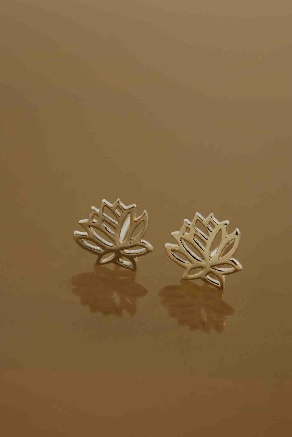 Full Lotus Post Earrings