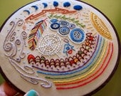 full circle - embroidery sampler pattern