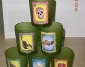 Loteria Candle Holder Set