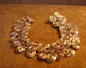 Black Friday Etsy 25 percent off Cyber Monday Etsy 25 percent off 14K Rolled Yellow and Rose Gold Coiled Bangle Bracelet