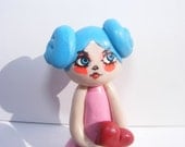 Dawn... A Hand Sculpted and Hand Painted Clay Art Doll Sculpture