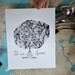 We are Home 8x10 Fine Art Archival Print of Original Pen and Ink Drawing