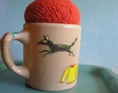 Diner Mug Pincushion - Moving Pictures