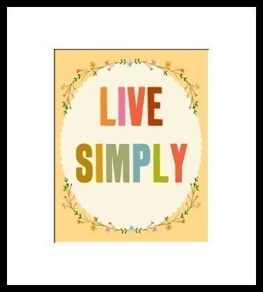 LIVE SIMPLY