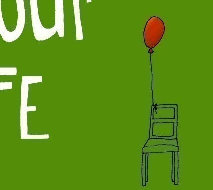 digital art, poster, nursery art, top selling, inspirational art, art print, quote art, text, green, office art print - ENJOY THE RIDE