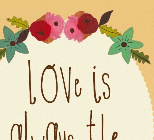 THE GOLDEN RULE - floral art