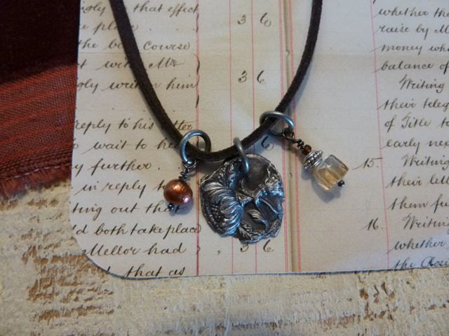 Fine Silver Charm Necklace