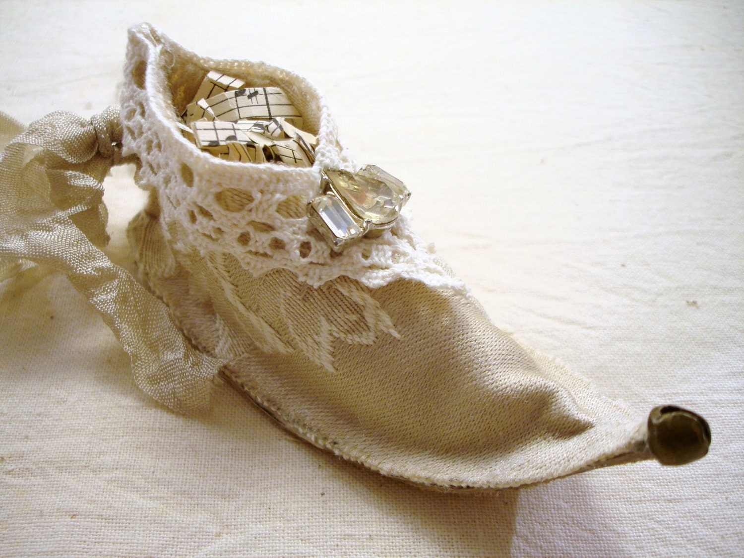 Sweet Elf Fairy Shoe Ornament Tutorial
