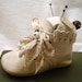 PDF Baby Shoe Pincushion Tutorial no shipping cost