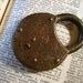 Antique Vintage Padlock Lock perfect for your artwork simple round shape